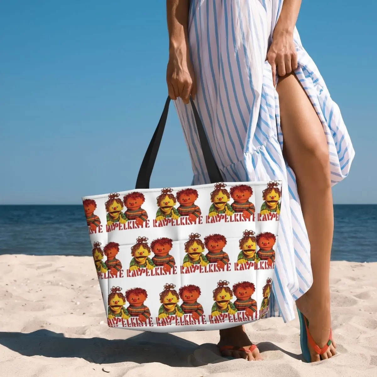Yoga Und Fitness - Ratz Und Rube Rappelkiste Strandtasche, Sporttasche,