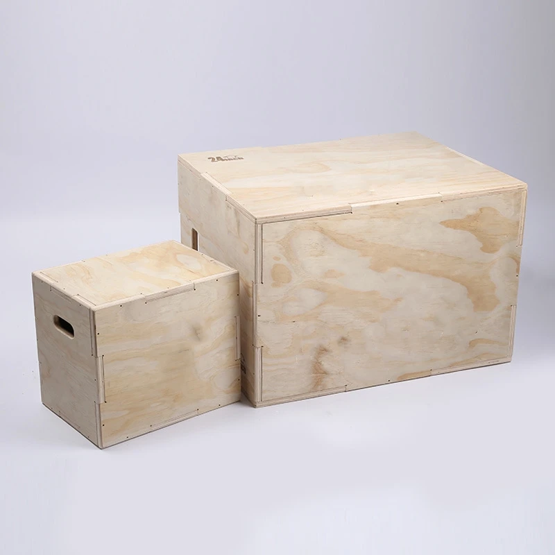 Yoga Fitness Training - 2026 3-in-1 Montierbare Holz-Plyo-Box für Yoga