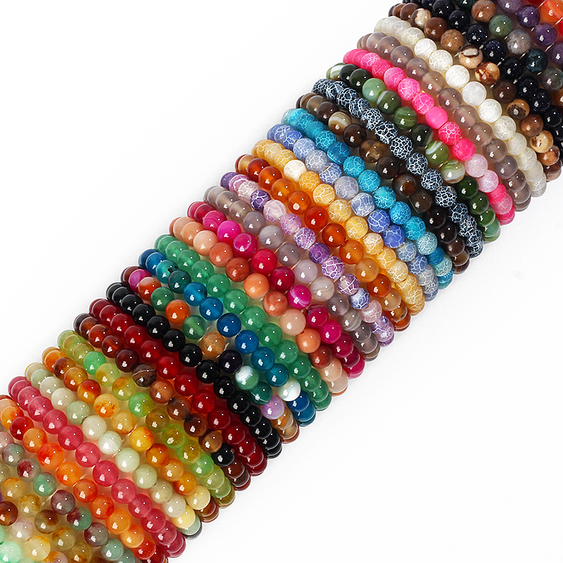 Yoga Fitness Gifts - Natürliche Stein Achate Armband für Frauen
