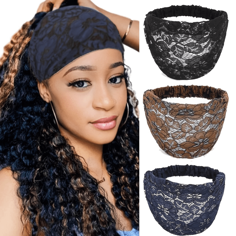 Yoga Fitness Band - Boho Kopftücher Afrikanischer Turban Yoga-Schweißbänder Elastische
