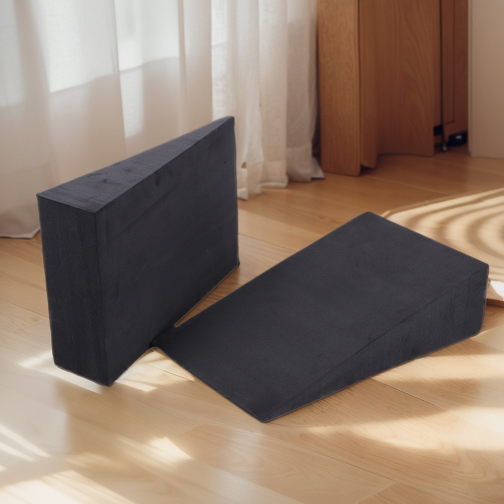 Push Up Board - Yoga-Keilblöcke, Kniebeugen-Keilblock, Multifunktionales Yoga-Stretch-Board, Rutschfester Wadenstrecker
