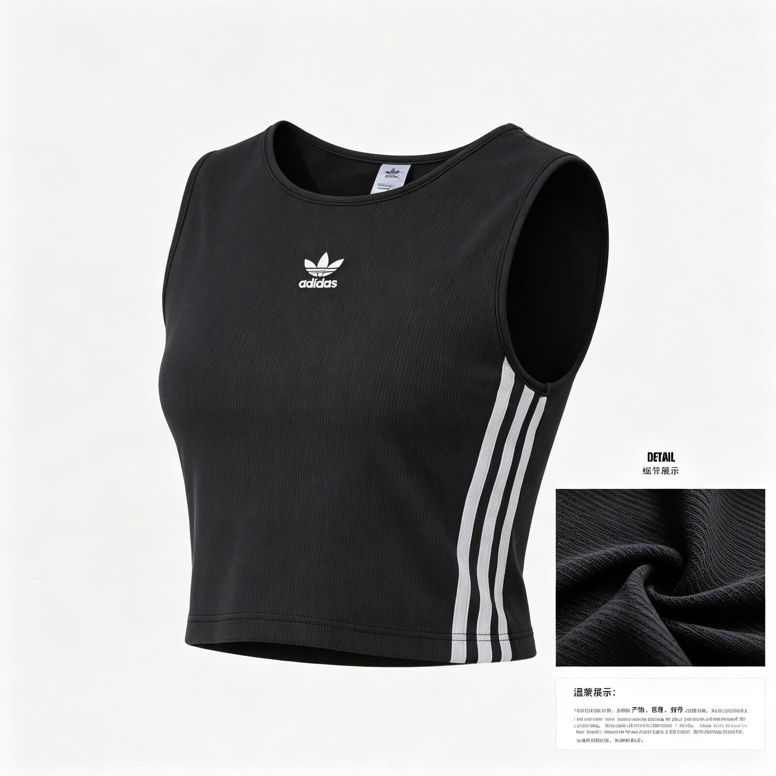 Yoga Fitness Training - Neue Adidas Trefoil Damen-Sportweste zum Laufen,