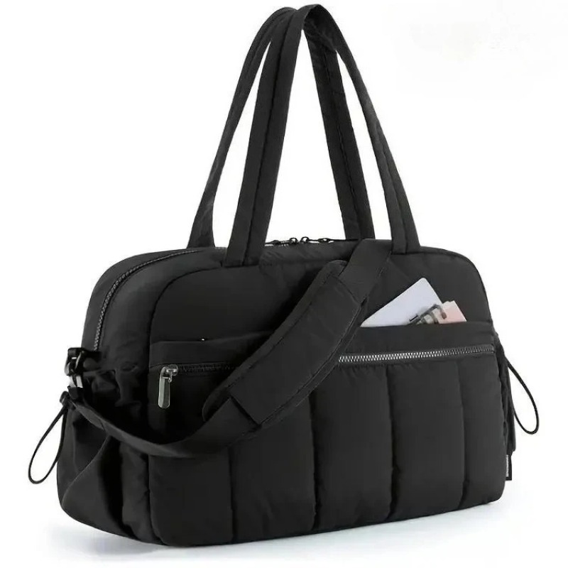 Yoga Fitness Tote - Damen Schulter-Umhängetasche Reise-Kurzstrecken-Handtasche Leichte Gepäck-Aufbewahrungstasche Outdoor-Sport-Yoga-Fitness-Tasche