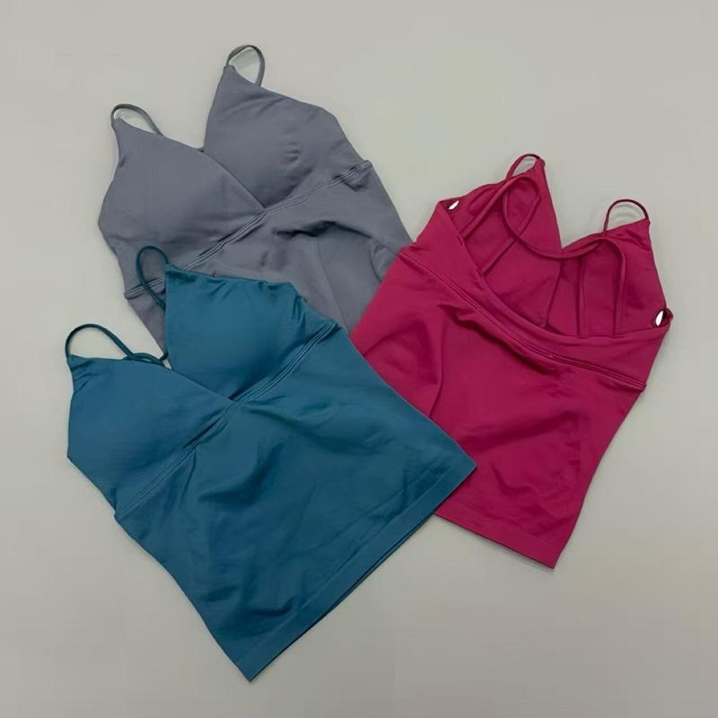 Yoga Và Fitness - Vision Twist Front Longline Top Damen
