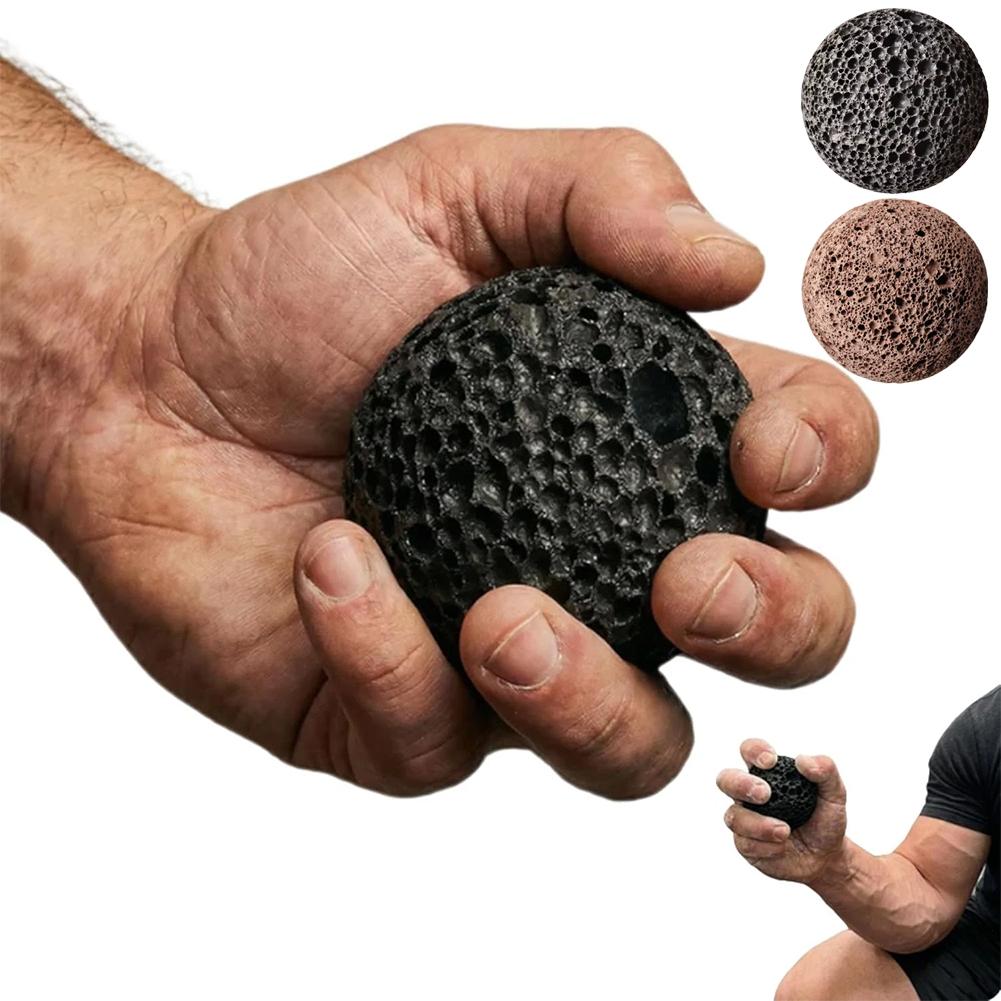 Grip Strengthener Hand - Natürlicher Lavastein Handgriffball | 5cm Poröse