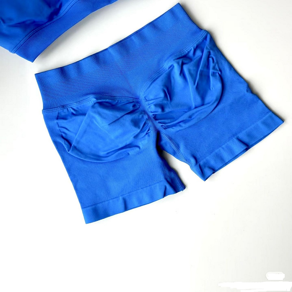 Yoga Fitness Training - Damen-Trainingsshorts, modische Shorts, nahtlose Yoga-Shorts mit