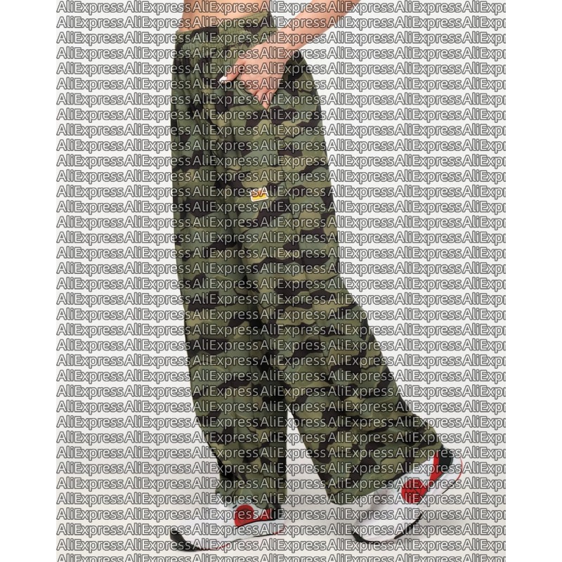 Yoga Fitness For Men - Militärgrüne Sommer-ZW-Fitness-3D-Hosen für Herren und Damen,