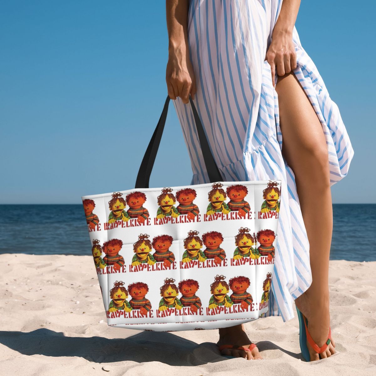 Yoga Und Fitness - Ratz Und Rube Rappelkiste Strandtasche, Sporttasche,