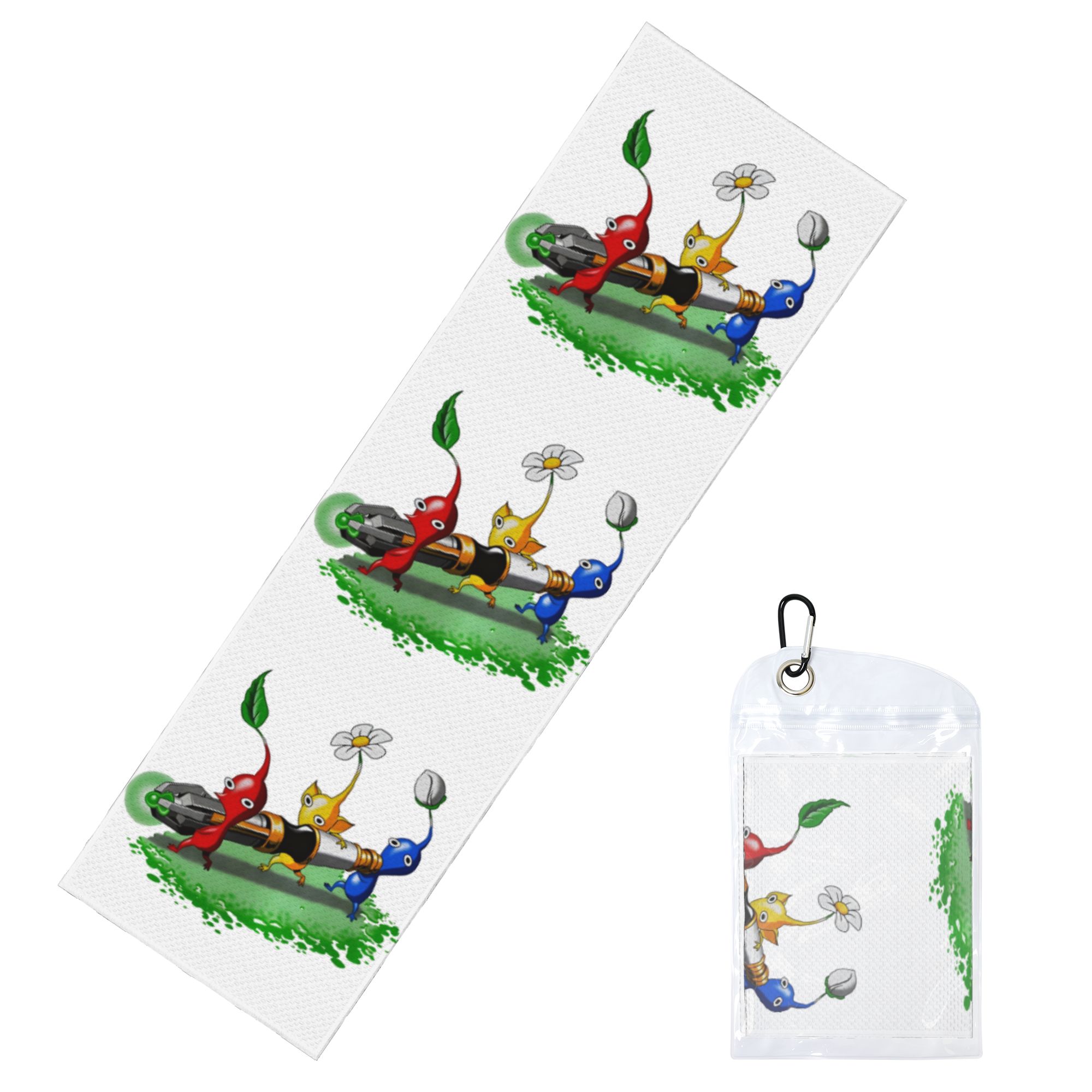 Yoga Fitness Videos Free - Plant Creature Cartoon-Videospiel Pikmin Kalttrainingshandtuch Yoga