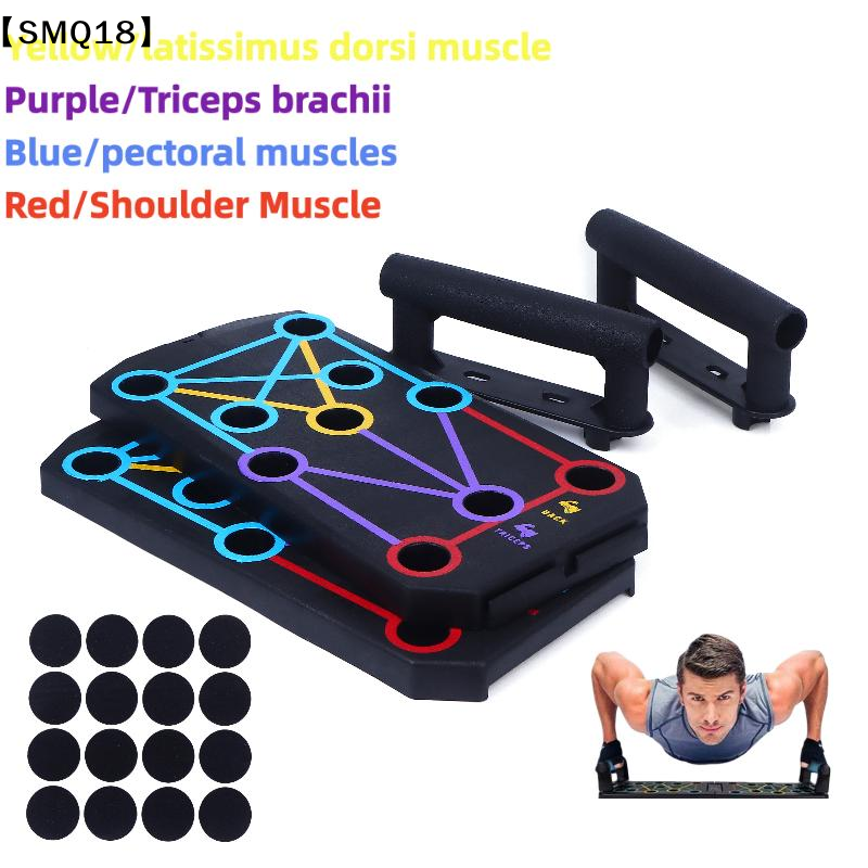 Push Up Board - 1 Set Multifunktionales, verdicktes Push-Up-Board für