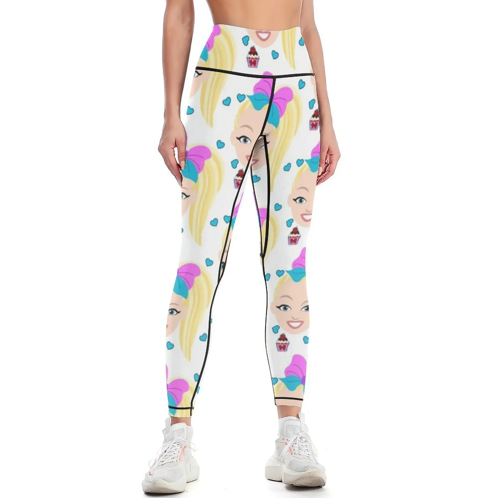 Yoga Fitness Merch - Jojo Siwa Fan-Merchandise, Leggings, Fitness-Set, Gym,