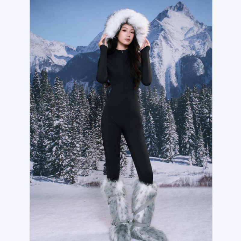 Yoga Fitness Photos - Winter Fitness Yoga Einteiler für Damen,
