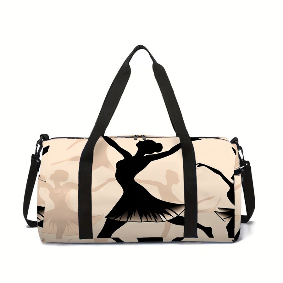 Yoga Fitness Gifts - Gepäcktasche mit Yoga-Aufdruck, großes Fassungsvermögen, für