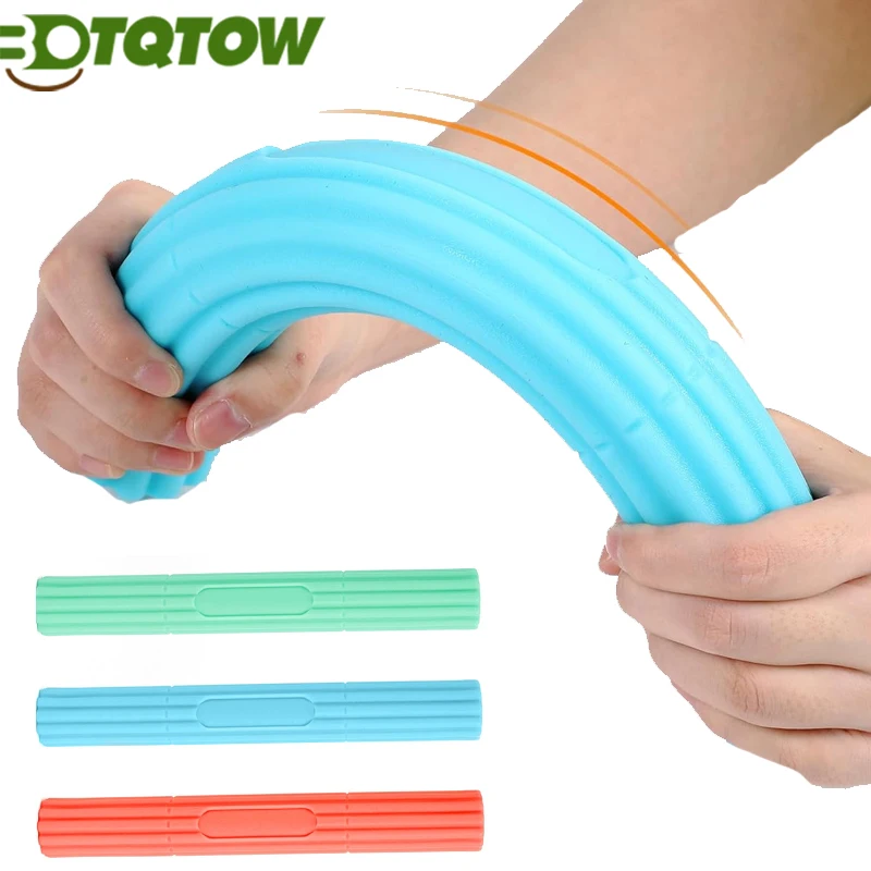 Grip Strengthener Hand - 1 Stück Flex-Therapie-Bar-Stärkungsgerät, Tennis-Ellenbogen-Physiotherapie-Bar, Widerstandsstange für