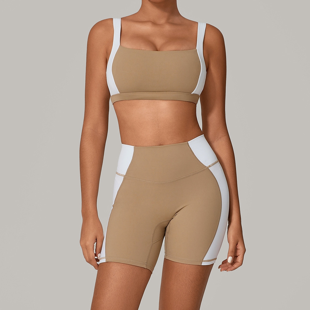 Patchwork Rückenfreier Sport-B – Yoga Và Fitness Bewertung und Preis