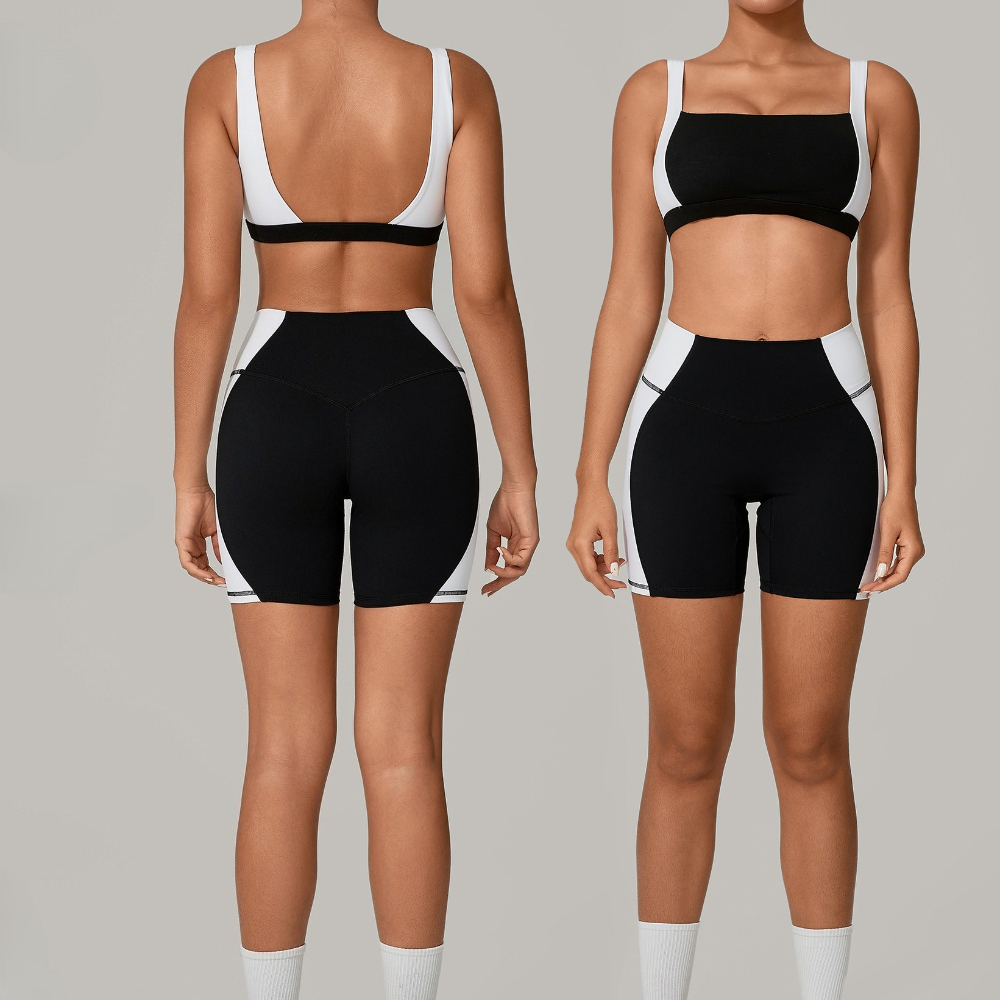 Patchwork Rückenfreier Sport-B – Yoga Và Fitness Bewertung und Preis