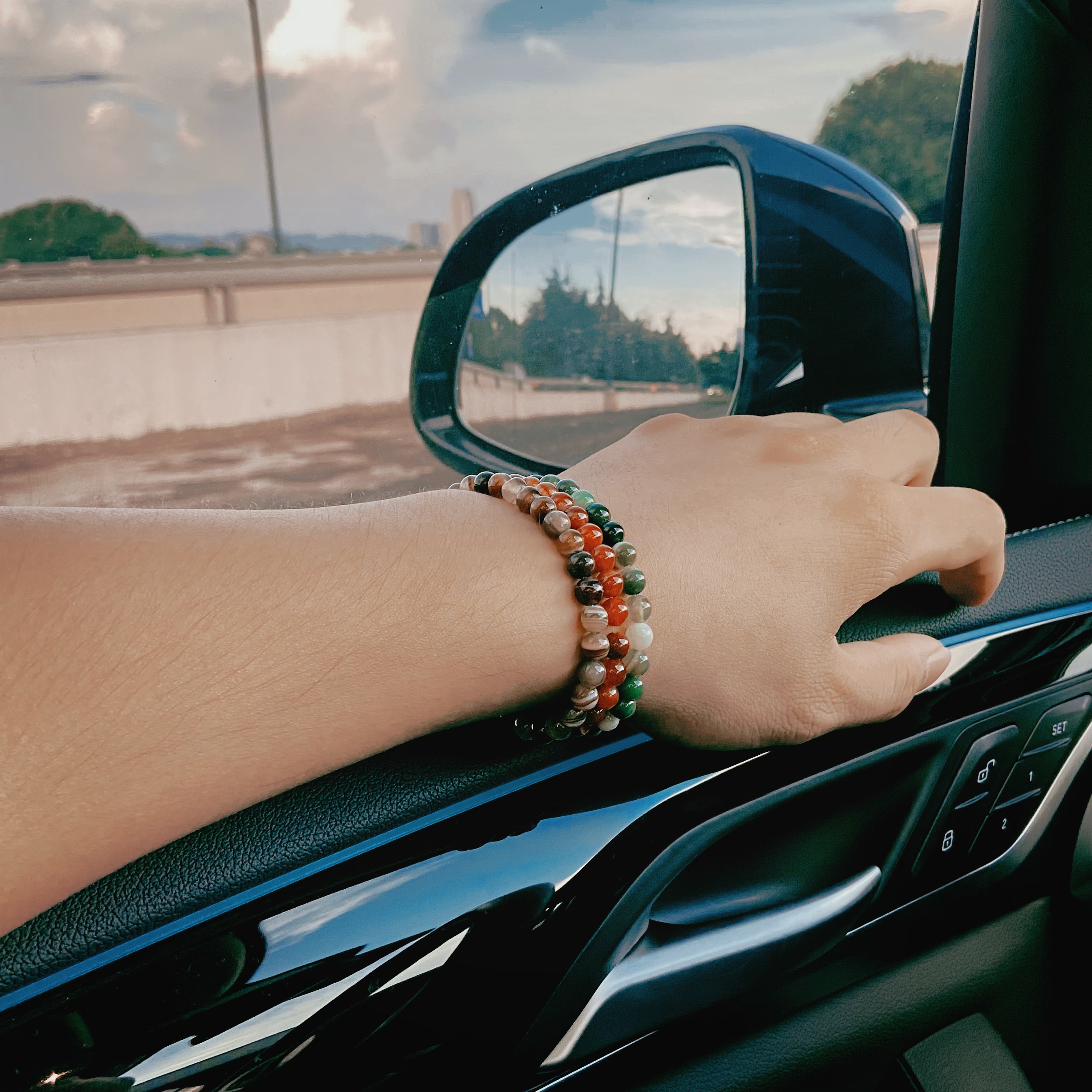 Natürliche Stein Achate Armban – Yoga Fitness Gifts Bewertung und Preis
