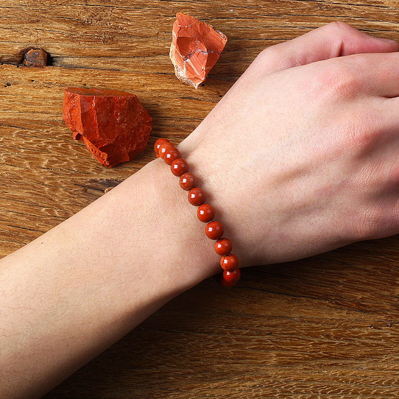 5A Echte Rote Jaspis Perlen Ar – Yoga Fitness Gifts Bewertung und Preis