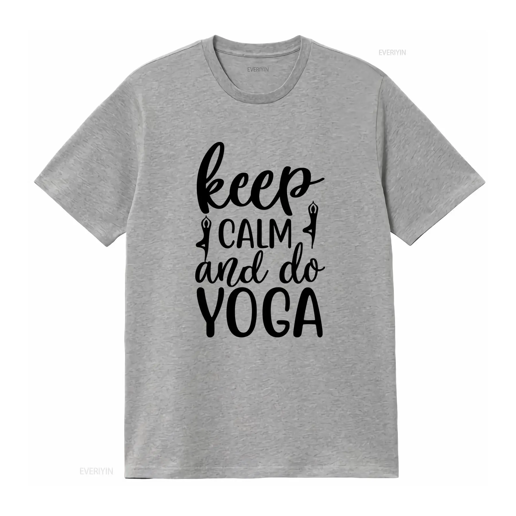 Keep Calm and Do Yoga T-Shirt, – Yoga Fitness Quotes Bewertung und Preis