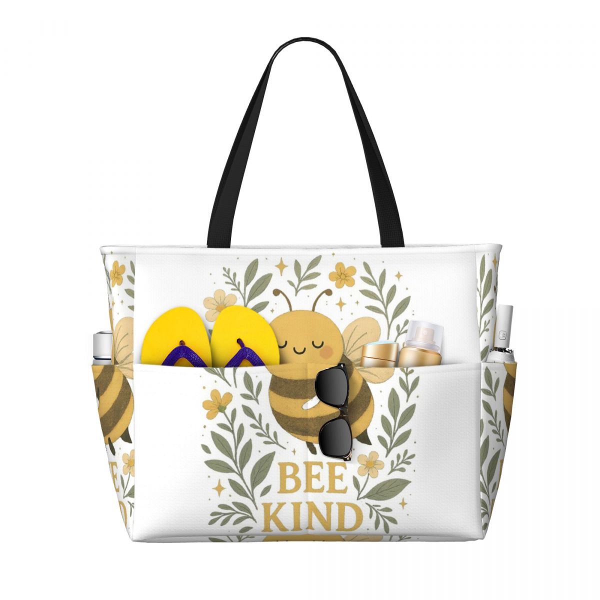Bee Kind Cute Bumblebee Floral – Yoga Fitness Quotes Bewertung und Preis