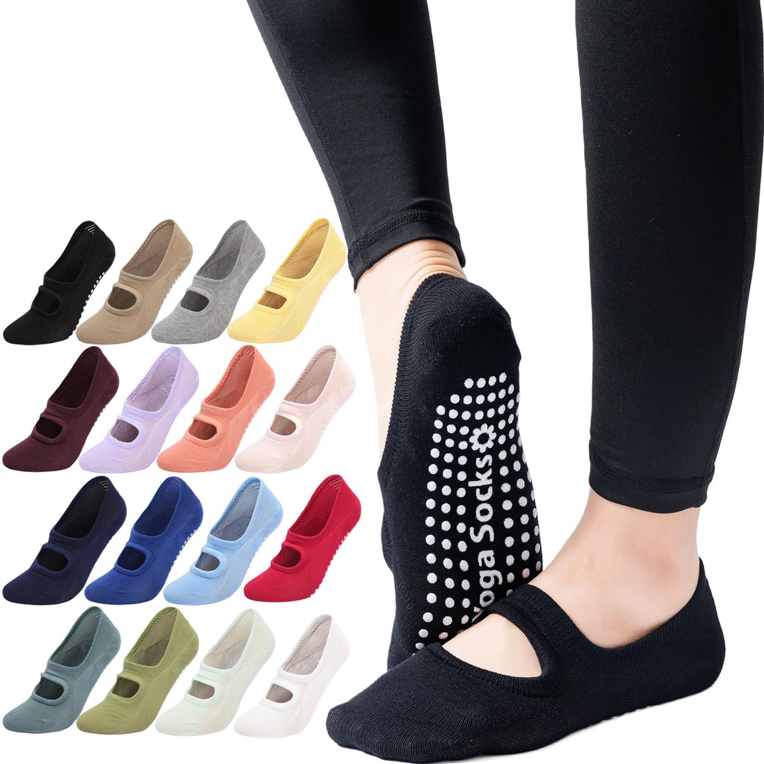 Hochwertige Damen Yoga-Socken  – Yoga Dance & Fitness Center Llc Bewertung und Preis