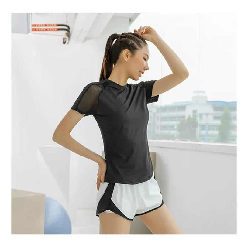 Sommer-Sport Kurzarm-Damen-Obe – Yoga Fitness Training Bewertung und Preis