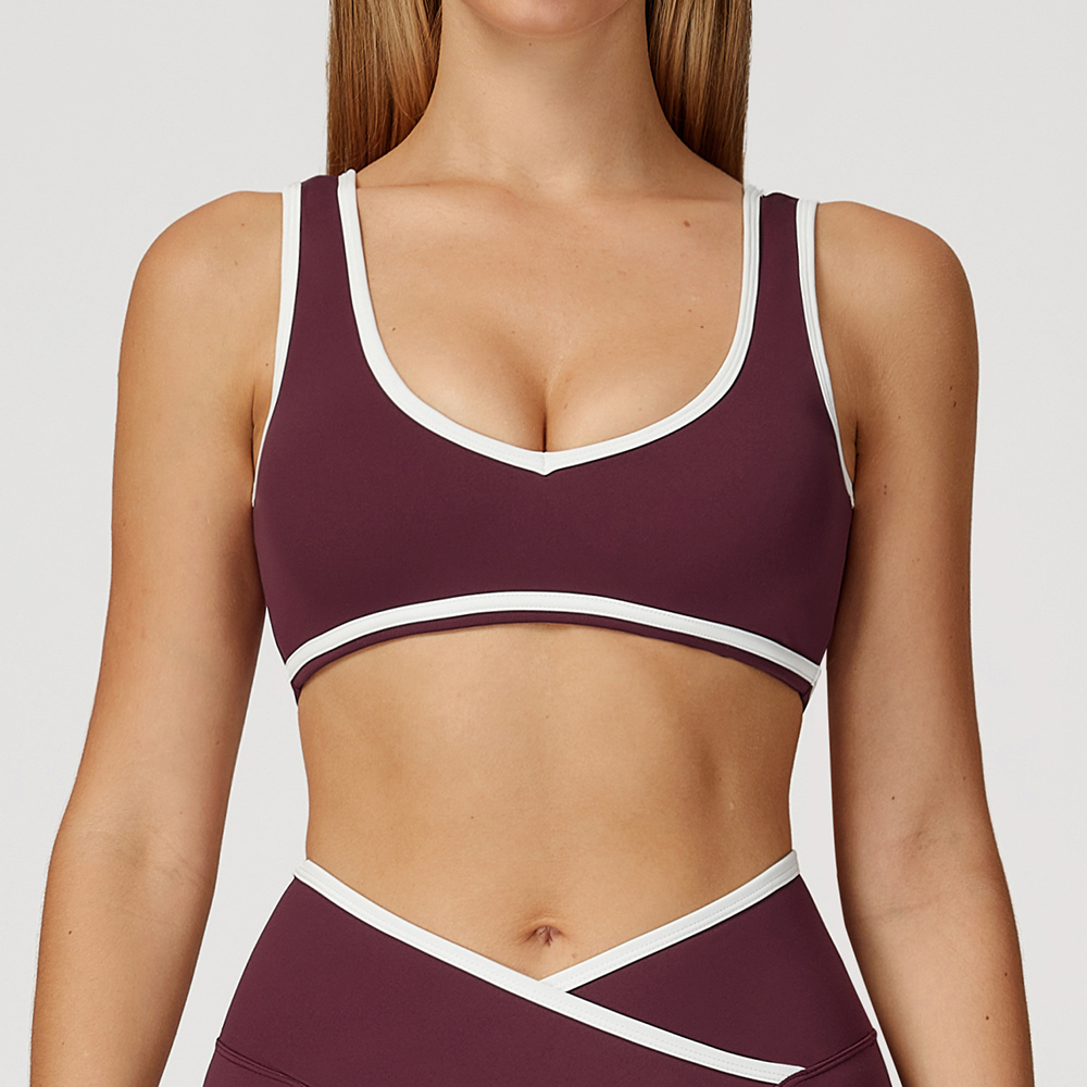 V-Ausschnitt Sport-BH Damen To – Yoga Và Fitness Bewertung und Preis