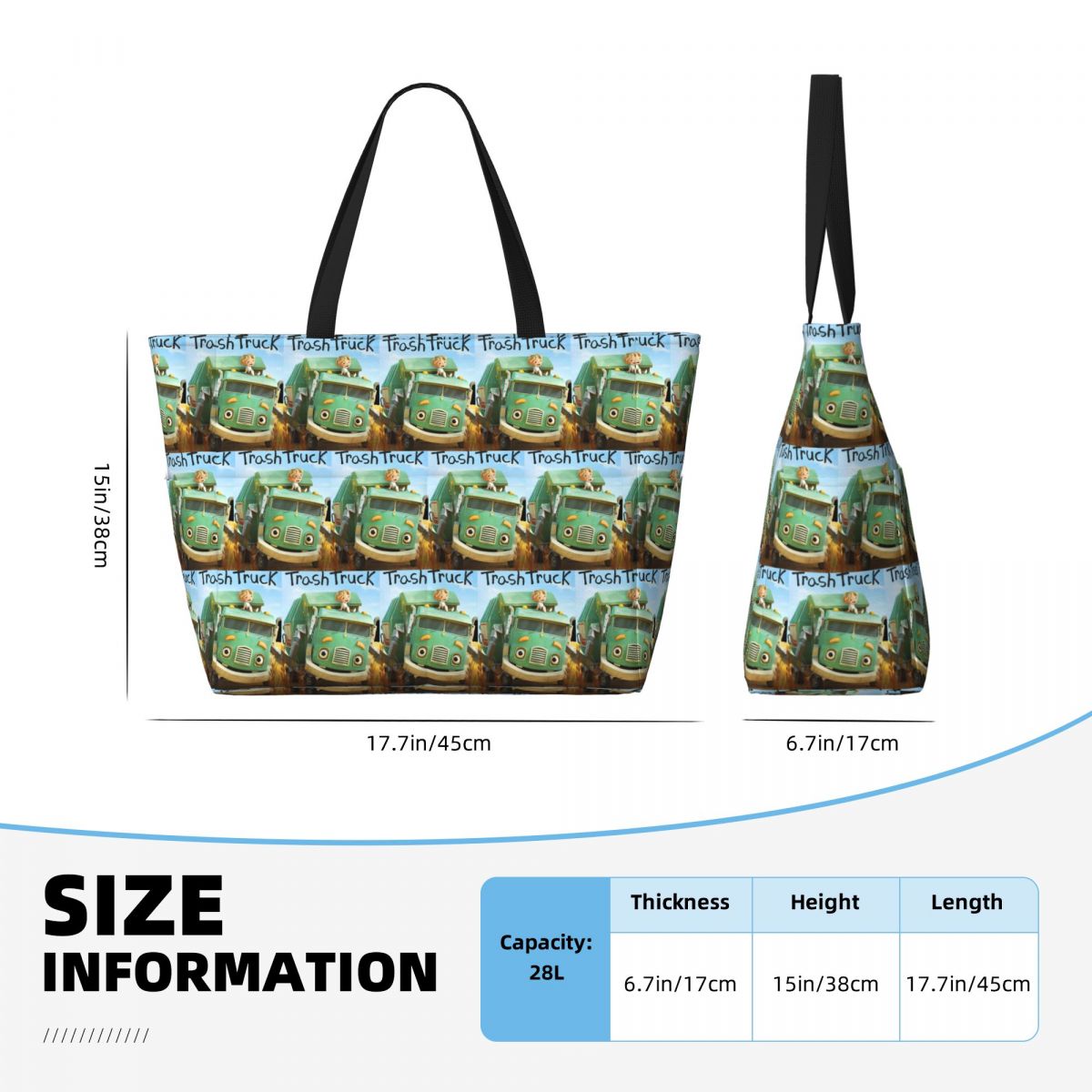 Hank And Trash Truck Cartoon S – Yoga Fitness Tote Bewertung und Preis