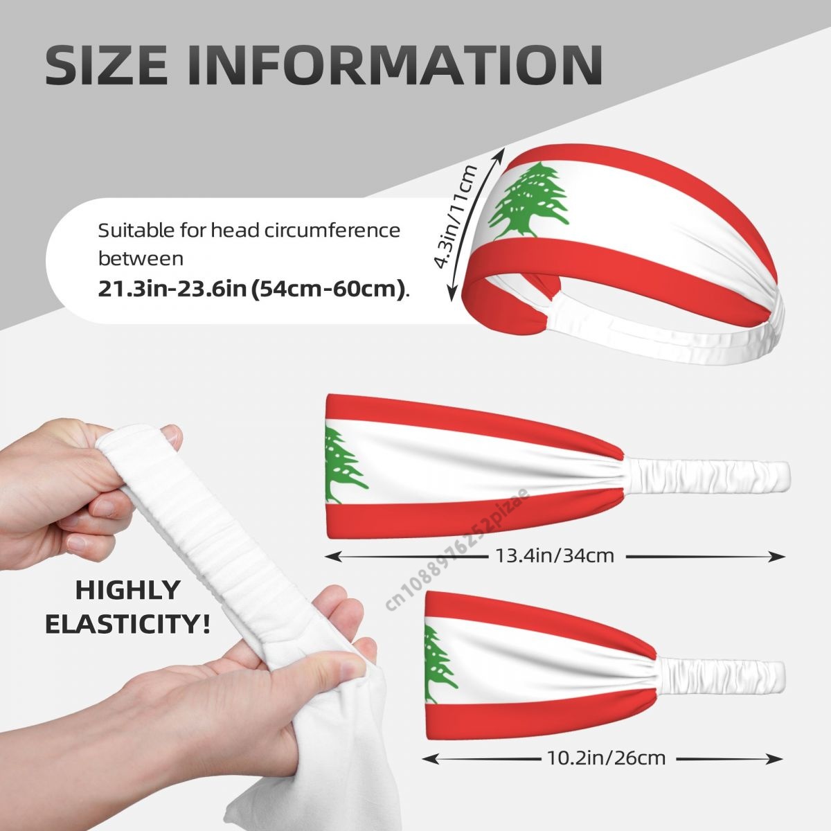 Libanon-Flagge, für Männer und – Yoga Fitness Band Bewertung und Preis