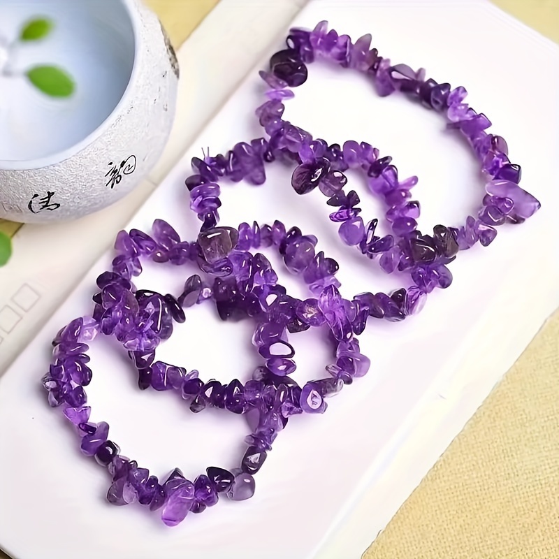 3 Teile/satz Naturstein Amethy – Yoga Fitness Gifts Bewertung und Preis