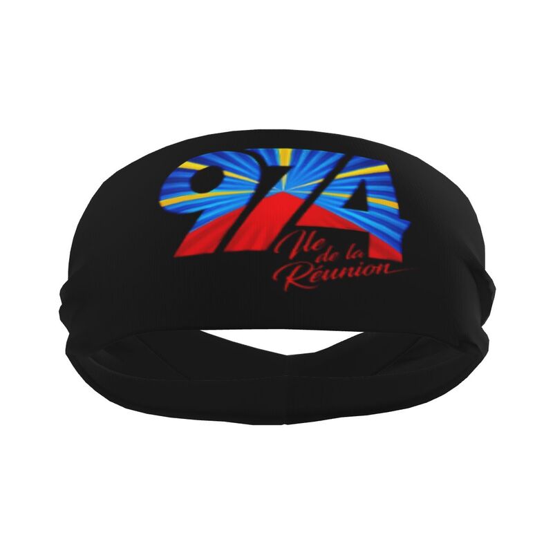974 Reunion Island Logo Print  – Yoga Fitness Band Bewertung und Preis