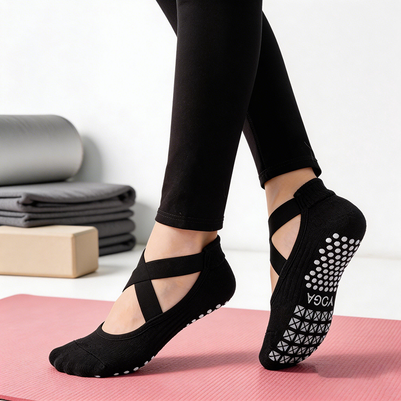 Damen Rutschfeste Yoga-Socken  – Yoga Dance & Fitness Center Llc Bewertung und Preis