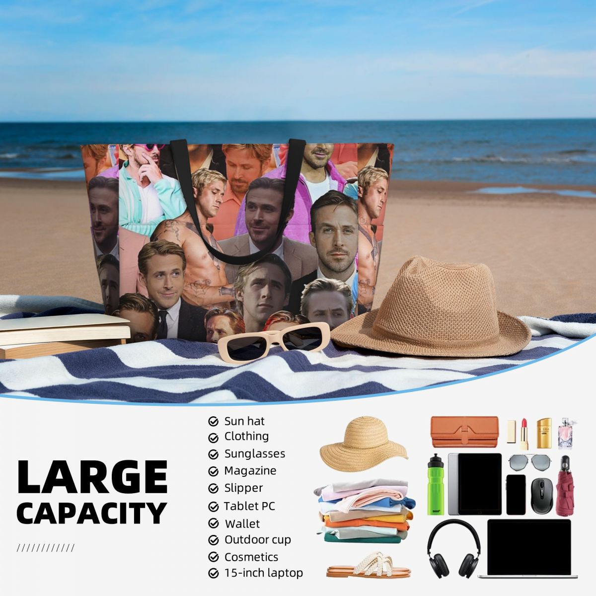 Ryan Gosling Photo Collage Str – Yoga Fitness Photos Bewertung und Preis