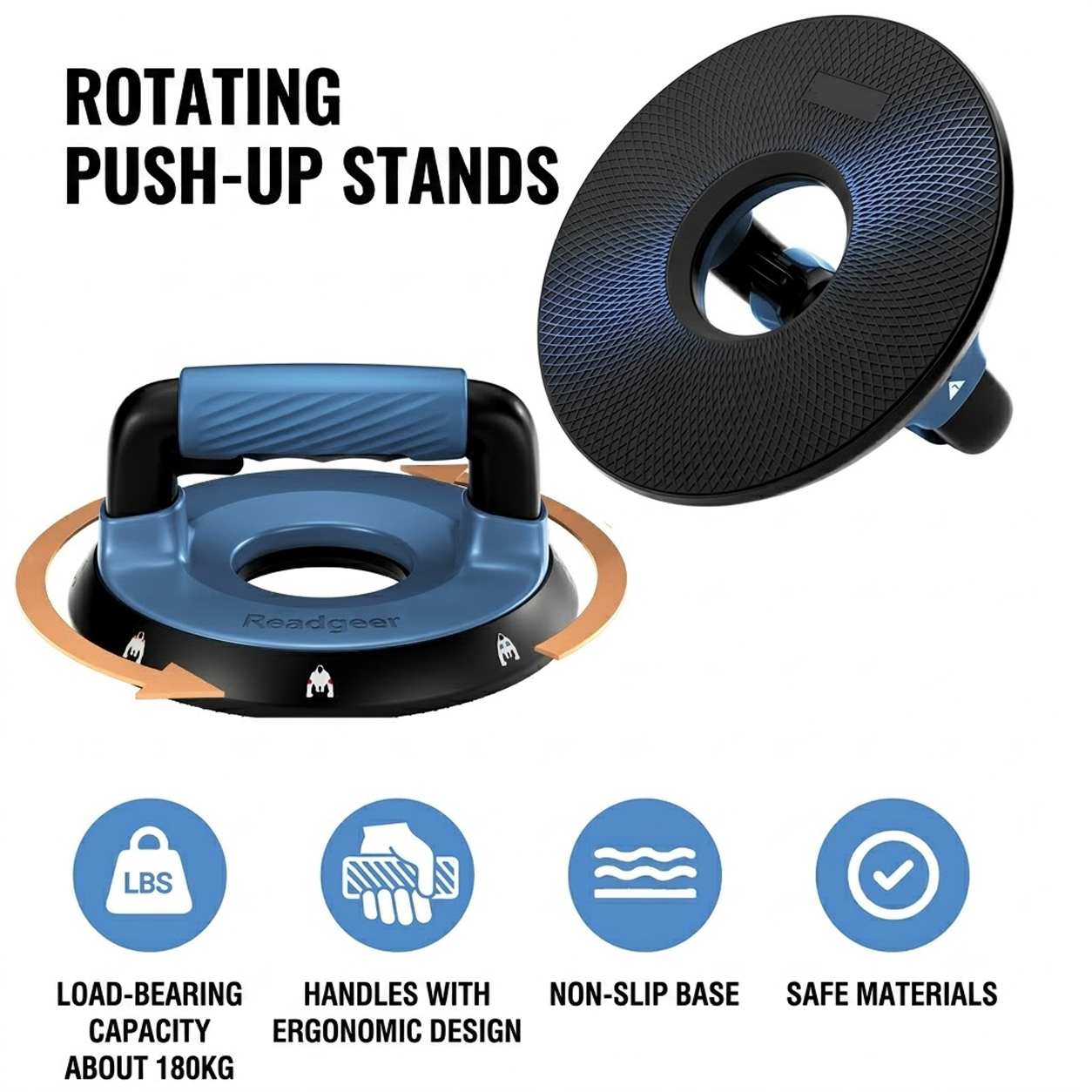 360° drehbare Liegestützgriffe – Push Up Board Bewertung und Preis