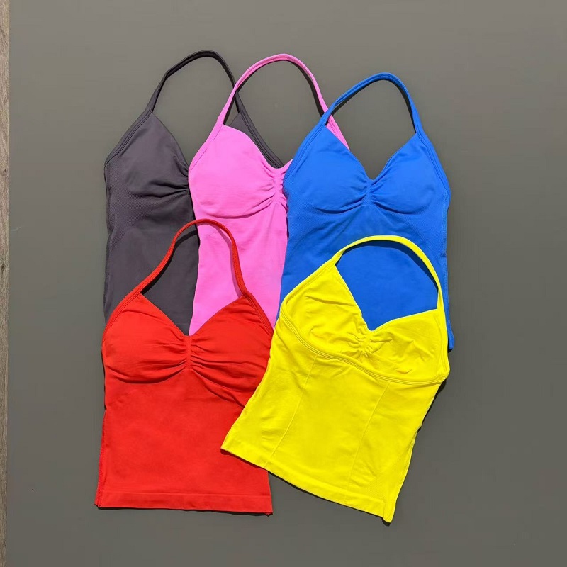 Gym Sport Tops Frauen Nahtlose – Yoga Và Fitness Bewertung und Preis