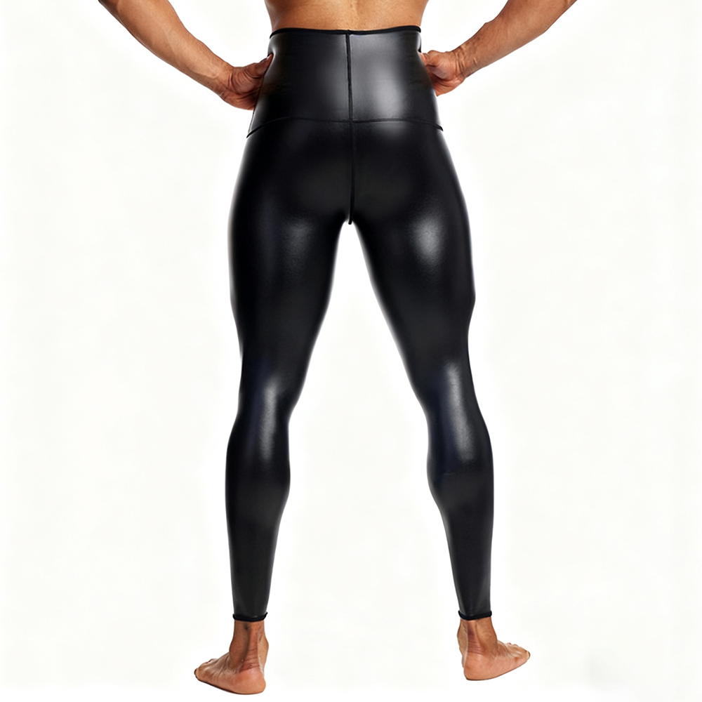 Sexy Männer PU Leder Lange Hos – Yoga Fitness For Men Bewertung und Preis
