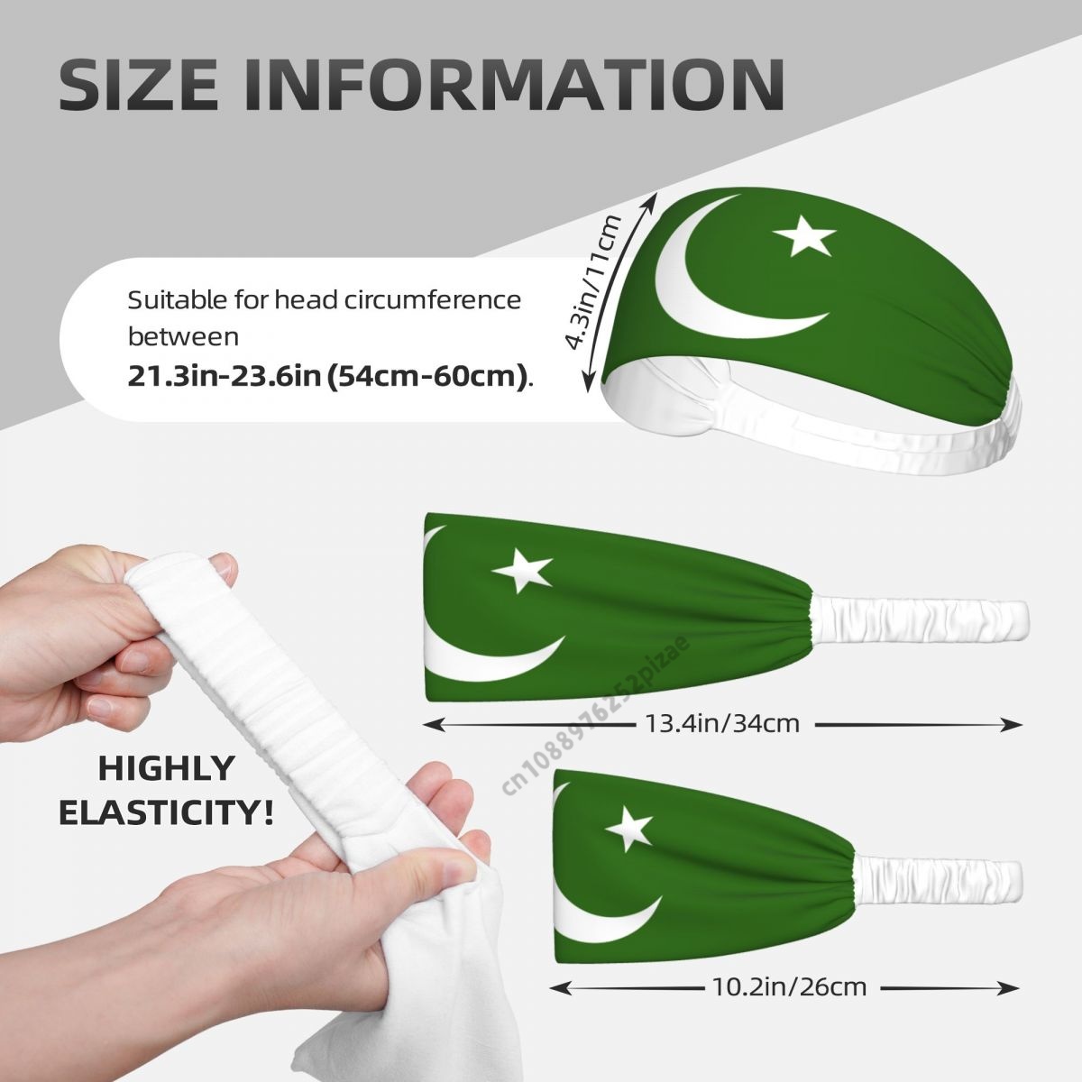 Pakistan-Flagge, für Männer un – Yoga Fitness Band Bewertung und Preis