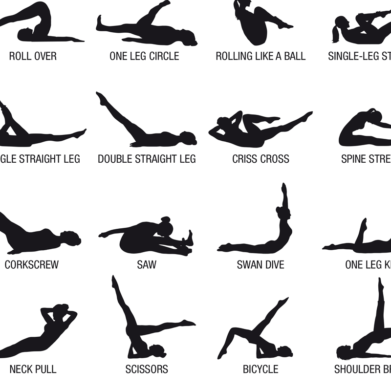Rahmenloses Pilates-Workout-Di – Yoga Fitness Gifts Bewertung und Preis