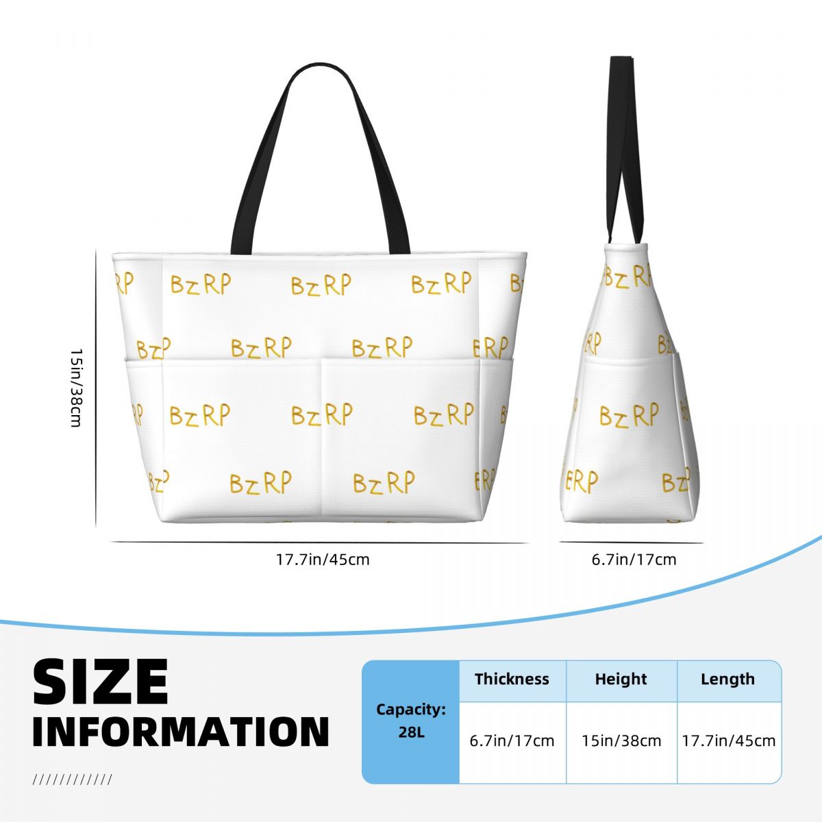 Bizarrap Cap (BZRP) Strand-Ein – Yoga Fitness Tote Bewertung und Preis