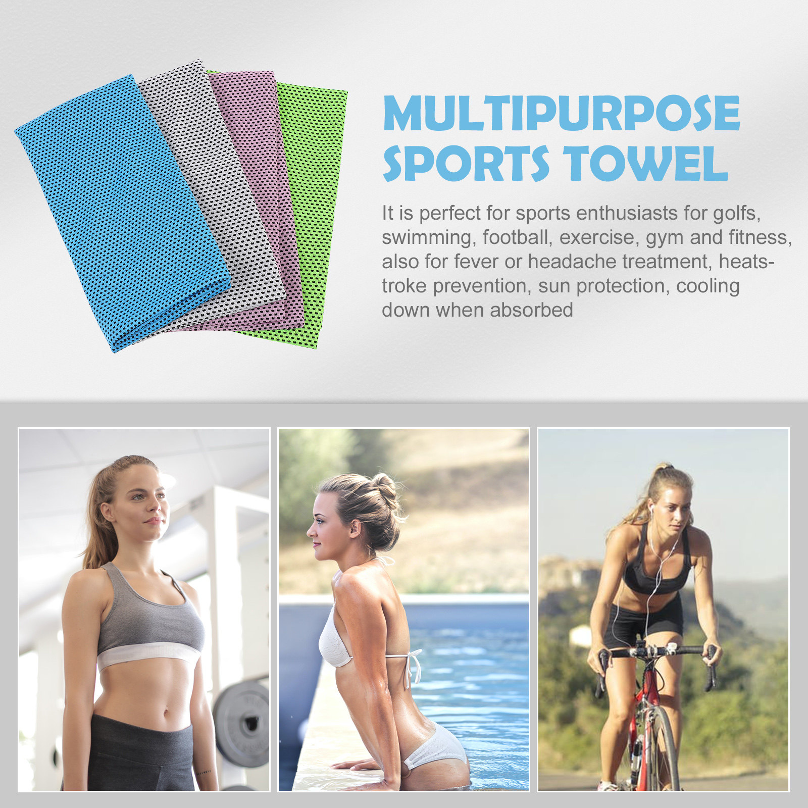 4 Stück kühlende Handtücher, h – Yoga Fitness Gifts Bewertung und Preis