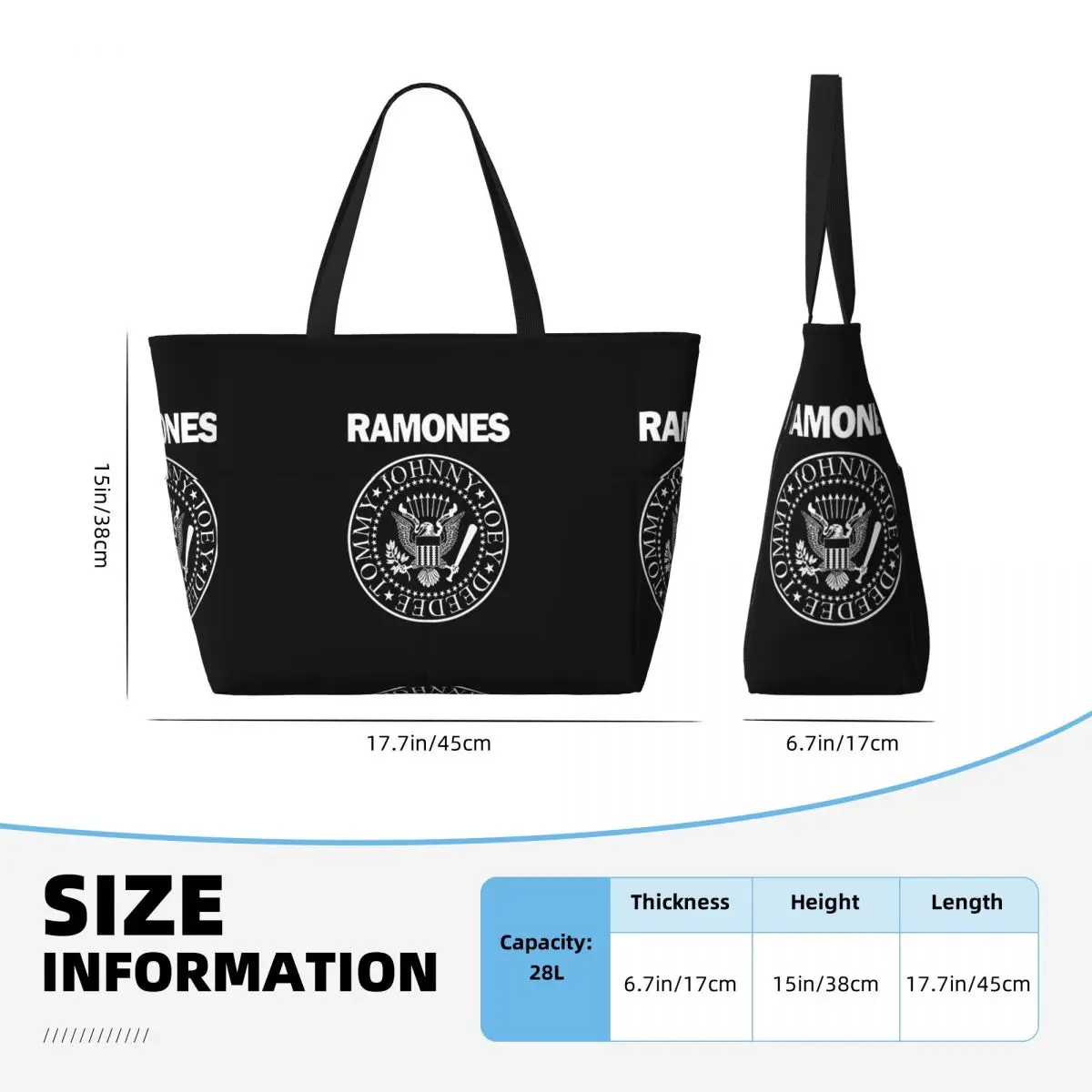 The Ramone Merch Strand-Traget – Yoga Fitness Merch Bewertung und Preis